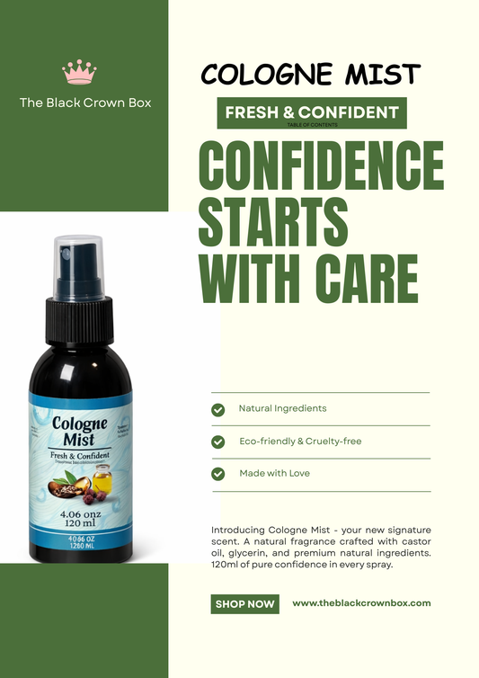Cologne Mist – Fresh & Confident | Lightweight Daily Fragrance for Teen Boys (120 ml)