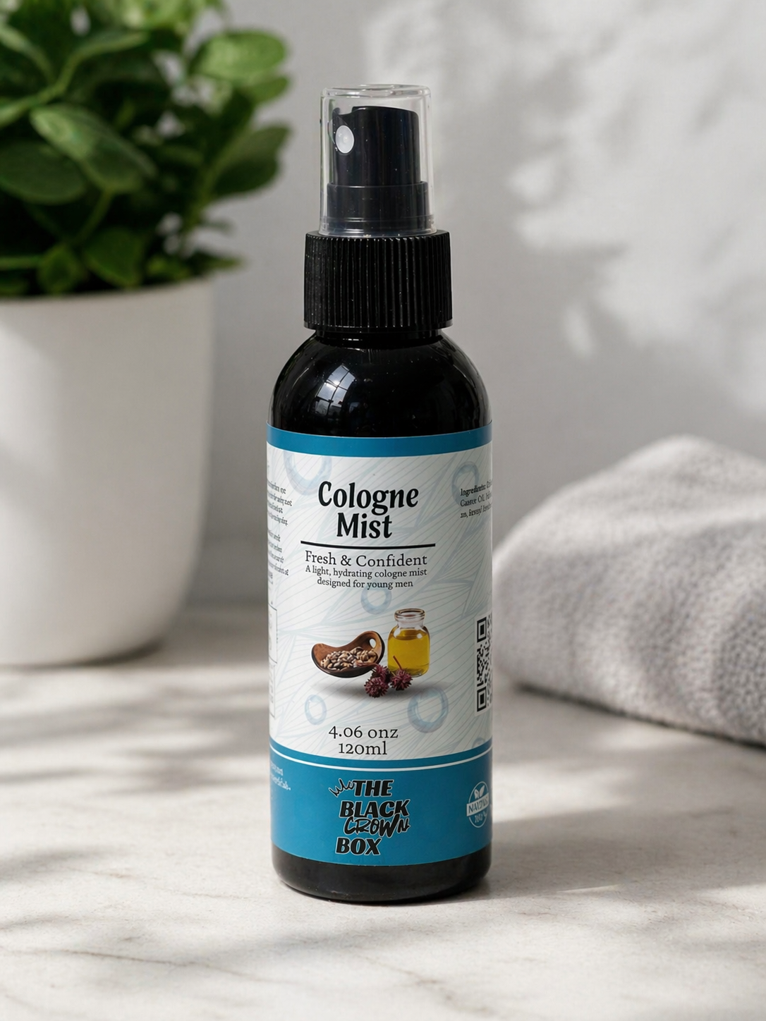 Cologne Mist – Fresh & Confident | Lightweight Daily Fragrance for Teen Boys (120 ml)