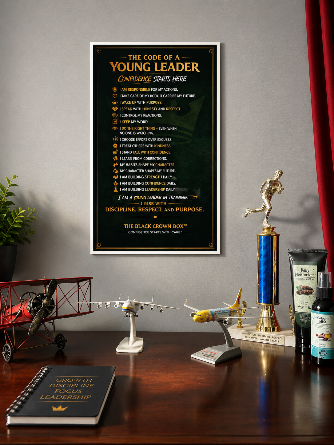 The Code of a Young Leader – Poster (11x17)