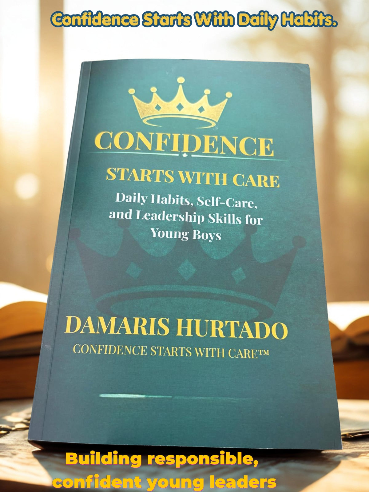 Confidence Starts With Care: Daily Habits, Self-Care, and Leadership Skills for Young Boys – GOODVIBRA Empowerment Series Book 1