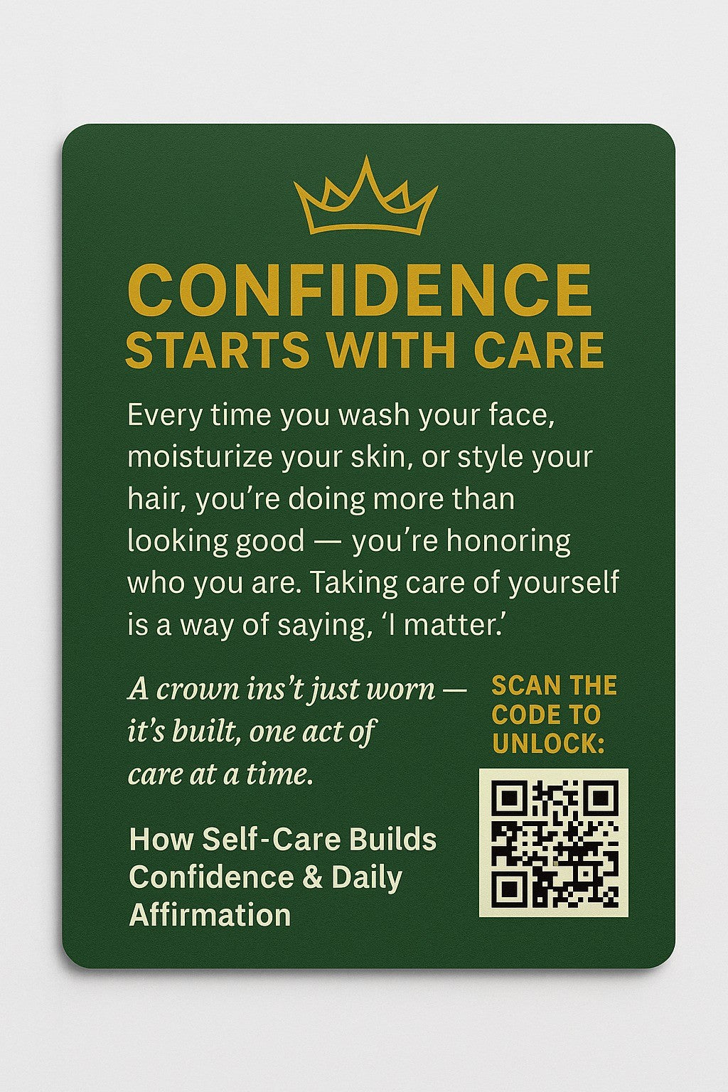 Teen Boy Skin Care Kit for Afro-Textured Hair & Melanin-Rich Skin | The Black Crown Box