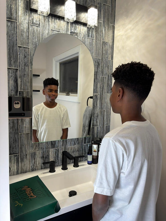 Teen Boy Skin Care Kit for Afro-Textured Hair & Melanin-Rich Skin | The Black Crown Box