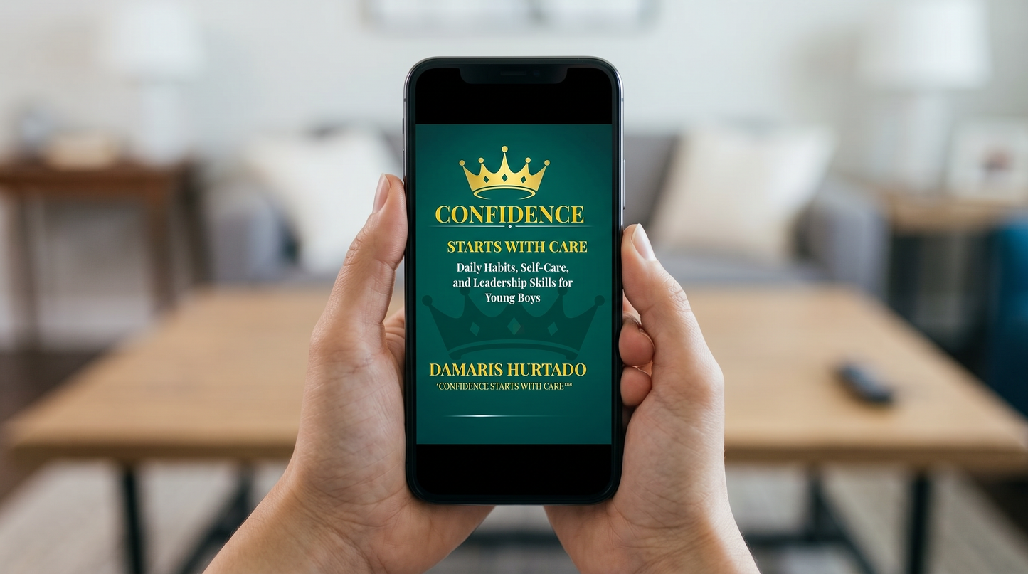 Confidence Starts With Care: Daily Habits, Self-Care, and Leadership Skills for Young Boys – GOODVIBRA Empowerment Series Book 1